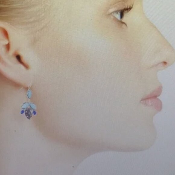 VGUC Vintage Kendra Scott Vani Earrings - Hard to Find - Picture 6 of 6